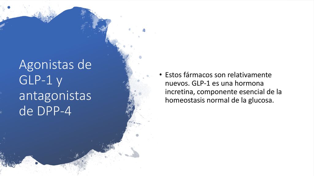 Agonistas de GLP-1 y antagonistas de DPP-4