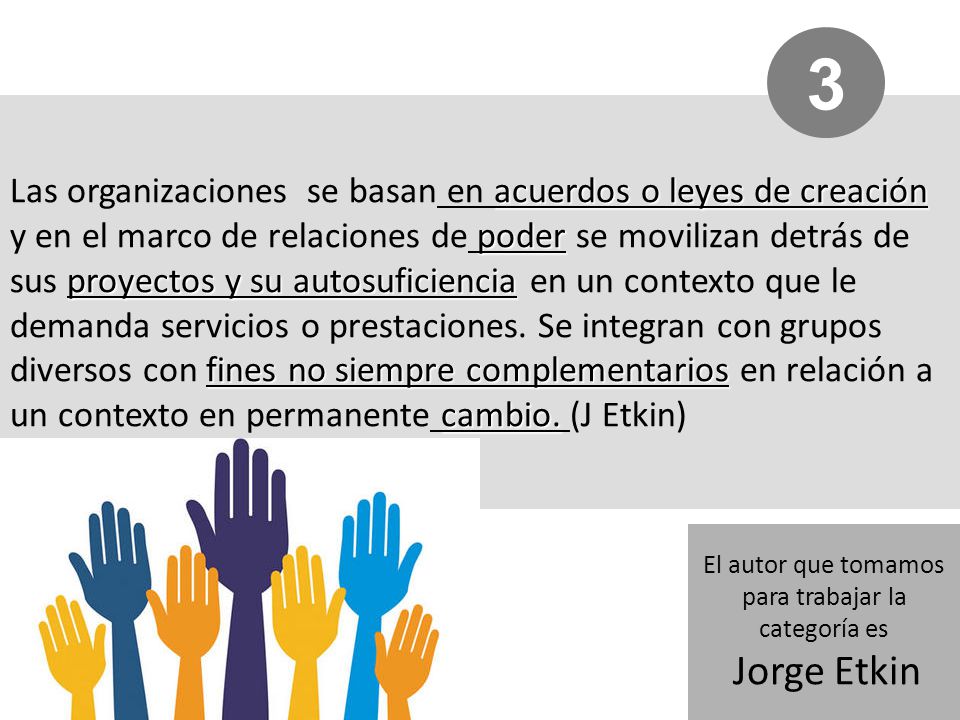 El autor que tomamos para trabajar la categoría es