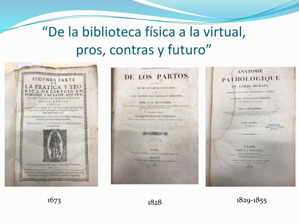 De la biblioteca física a la virtual, pros, contras y futuro