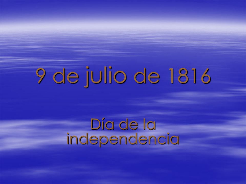 Día de la independencia