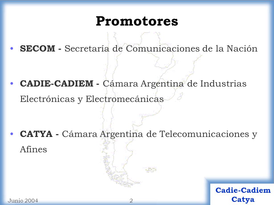 Promotores SECOM - Secretaría de Comunicaciones de la Nación