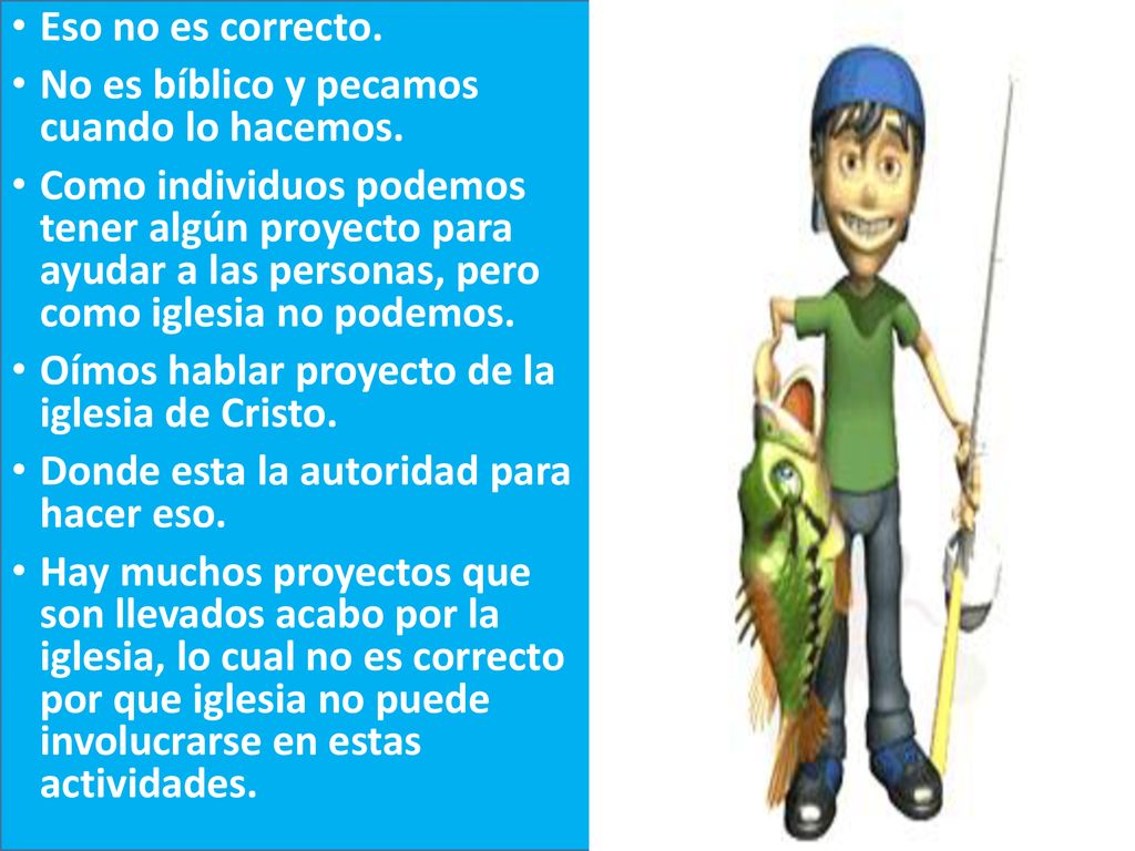 Eso no es correcto. No es bíblico y pecamos cuando lo hacemos.