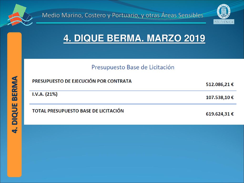 Medio Marino, Costero y Portuario, y otras Áreas Sensibles