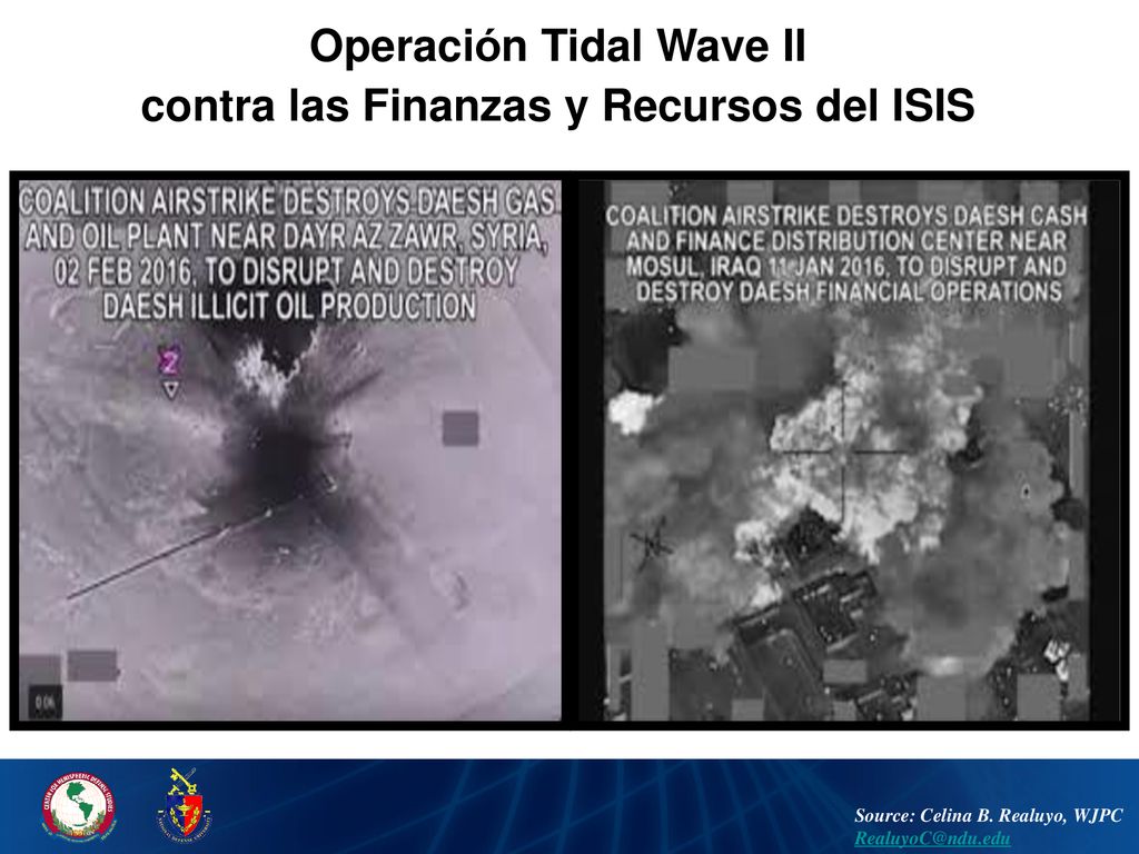 Operación Tidal Wave II contra las Finanzas y Recursos del ISIS