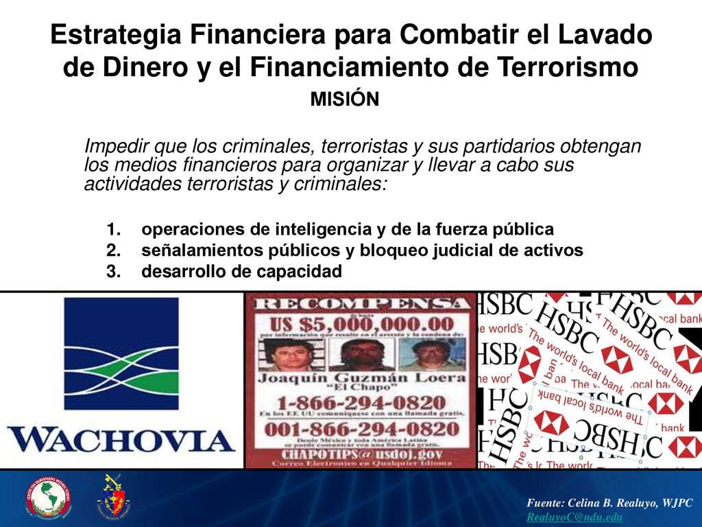 Estrategia Financiera para Combatir el Lavado de Dinero y el Financiamiento de Terrorismo