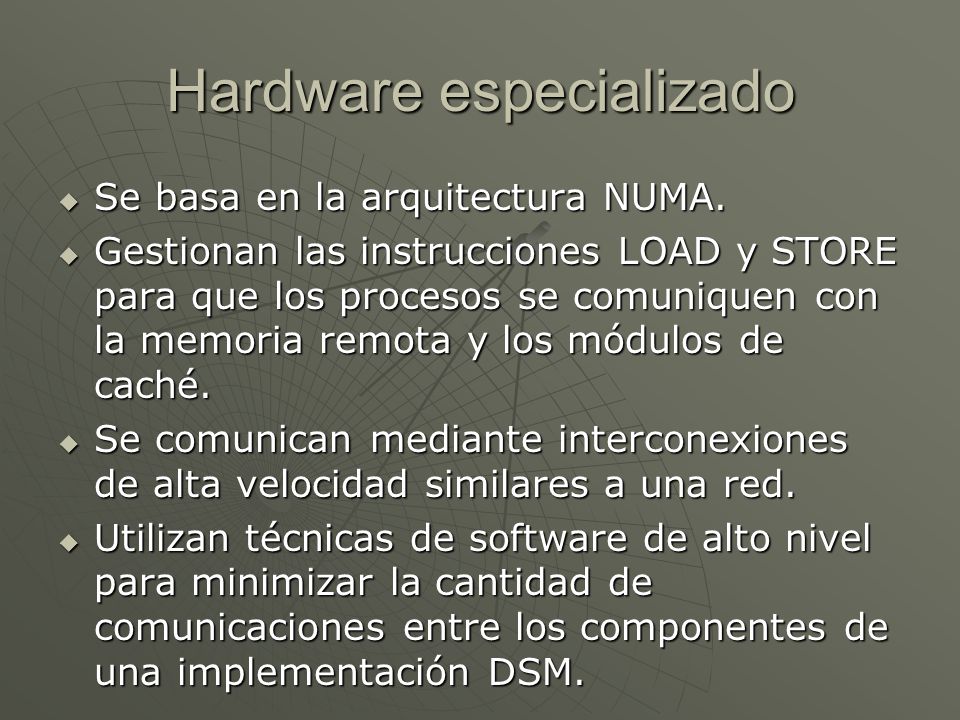 Hardware especializado