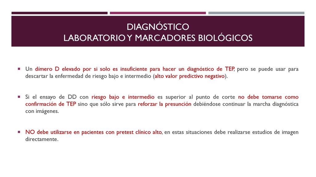 Diagnóstico Laboratorio y marcadores biológicos