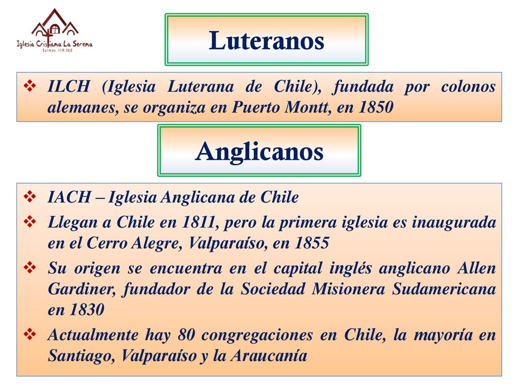 Luteranos ILCH (Iglesia Luterana de Chile), fundada por colonos alemanes, se organiza en Puerto Montt, en