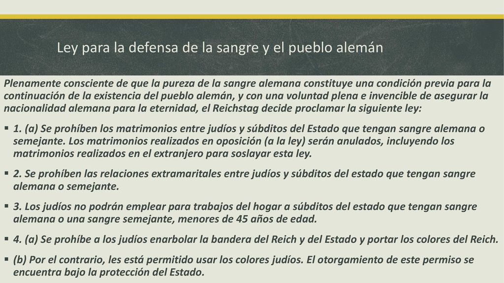 Ley para la defensa de la sangre y el pueblo alemán