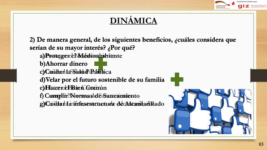 DINÁMICA 2) De manera general, de los siguientes beneficios, ¿cuáles considera que serían de su mayor interés ¿Por qué