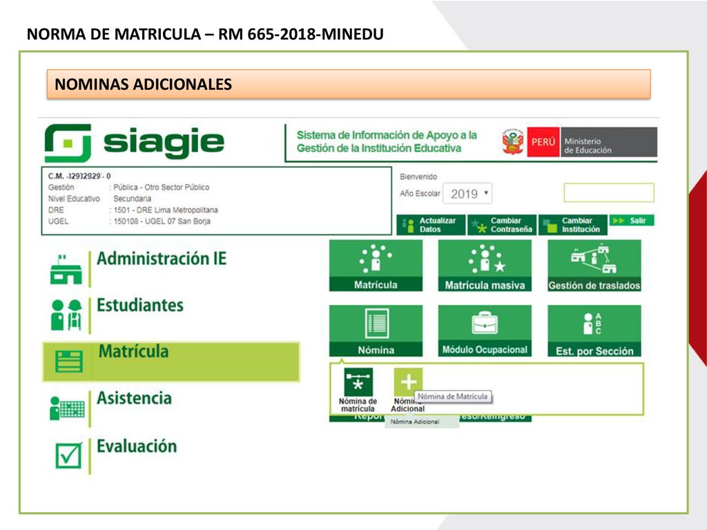 AUTOR: HECTOR CHAVEZ AGUILAR – ESPECIALISTA SIAGIE
