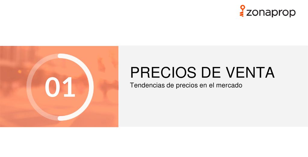 01 PRECIOS DE VENTA Tendencias de precios en el mercado