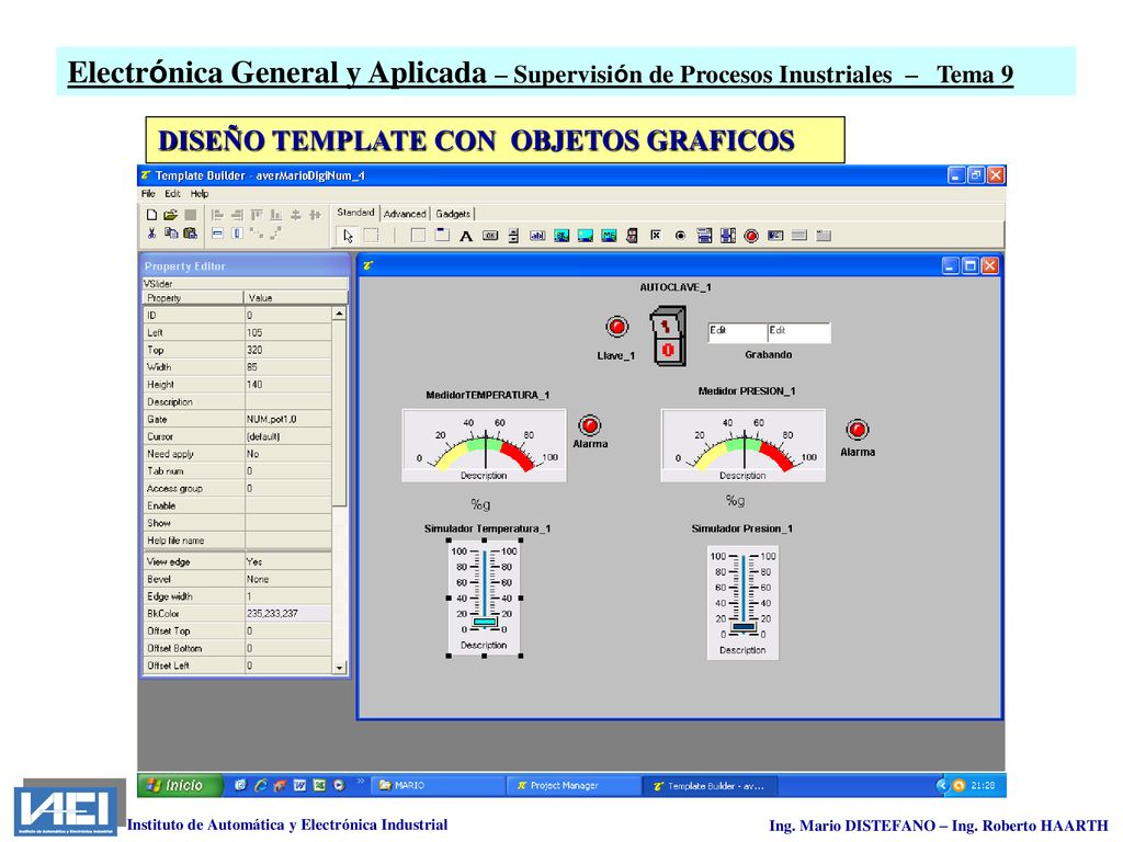 Electrónica General y Aplicada – Supervisión de Procesos Inustriales – Tema 9