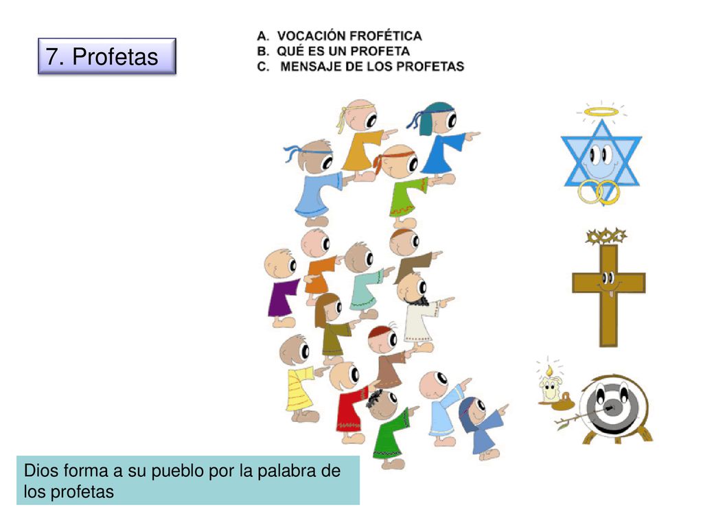 7. Profetas Dios forma a su pueblo por la palabra de los profetas