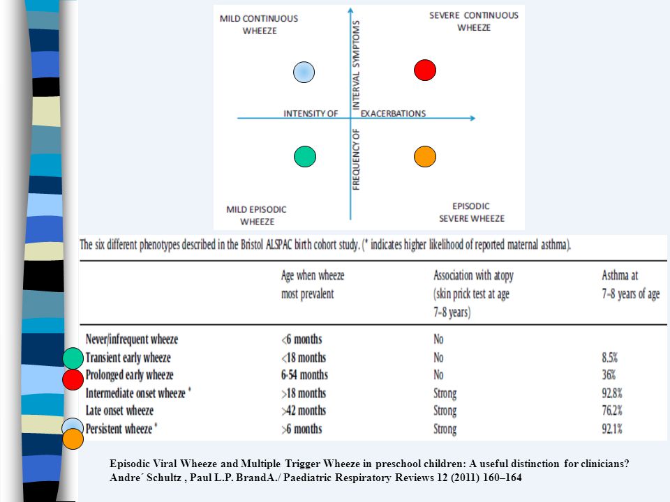 Episodic Viral Wheeze and Multiple Trigger Wheeze in preschool children: A useful distinction for clinicians