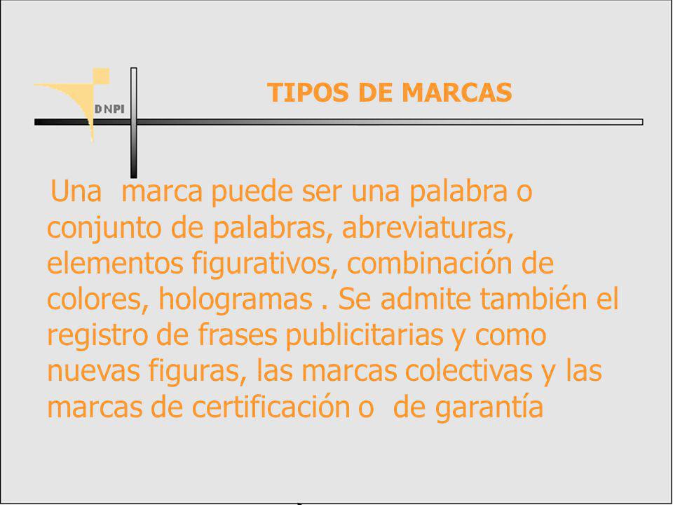 TIPOS DE MARCAS