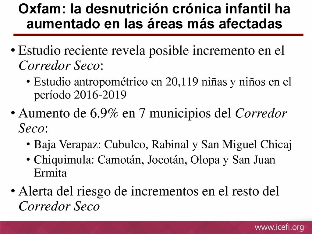 Estudio reciente revela posible incremento en el Corredor Seco: