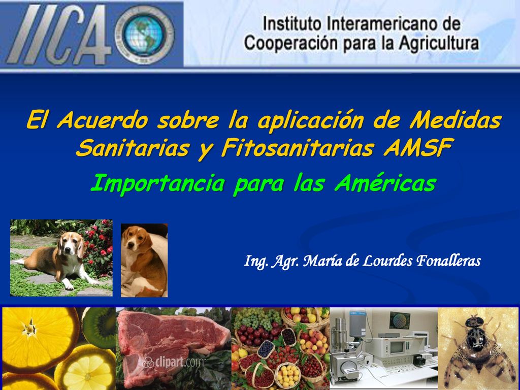 Importancia para las Américas Ing. Agr. María de Lourdes Fonalleras
