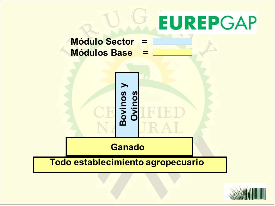 Módulo Sector = Módulos Base = Bovinos y Ovinos Ganado Todo establecimiento agropecuario