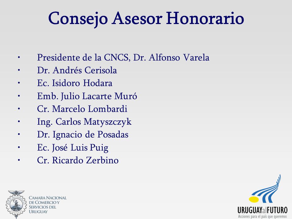 Consejo Asesor Honorario