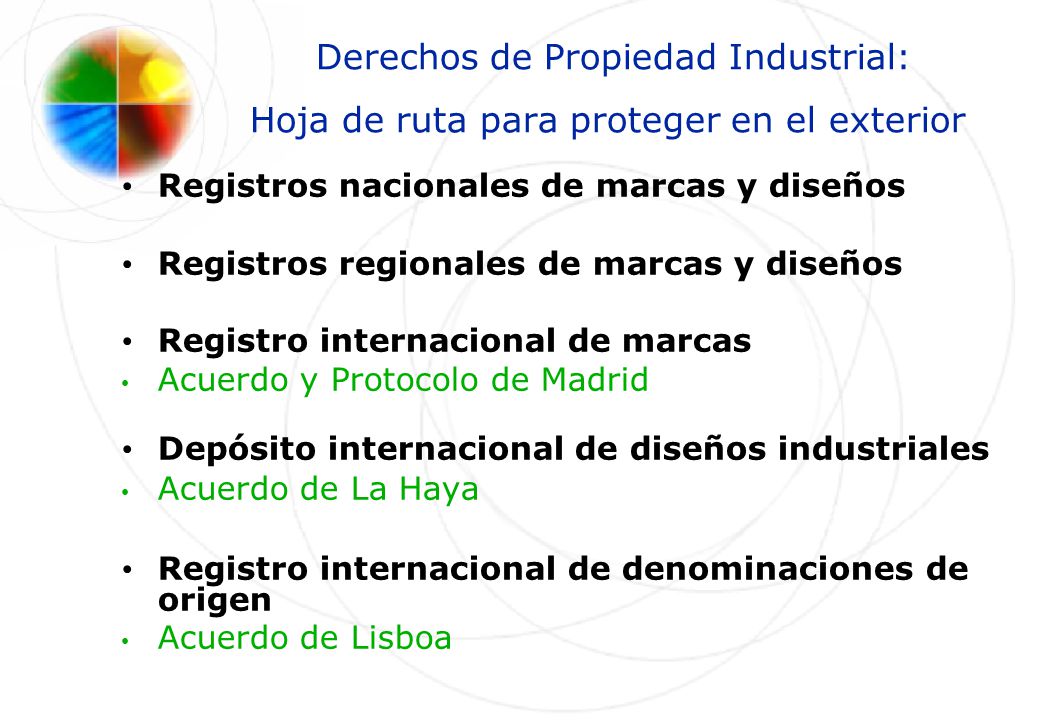 Derechos de Propiedad Industrial: Hoja de ruta para proteger en el exterior