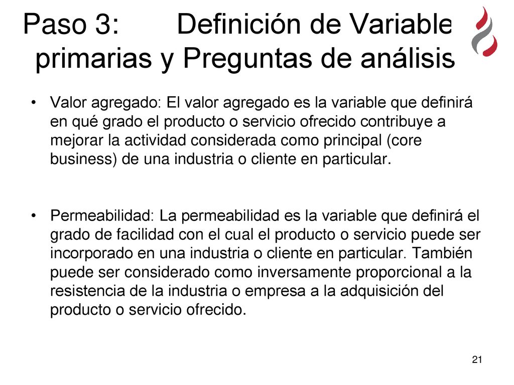 Paso 3: Definición de Variables primarias y Preguntas de análisis