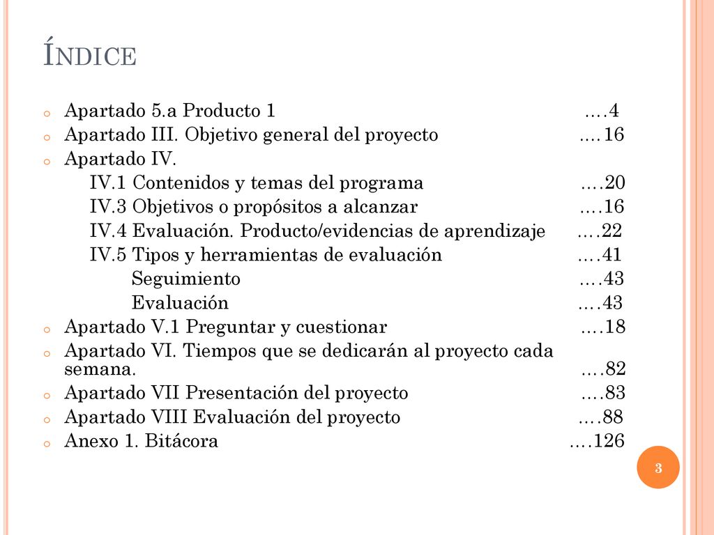 Índice Apartado 5.a Producto 1 ….4