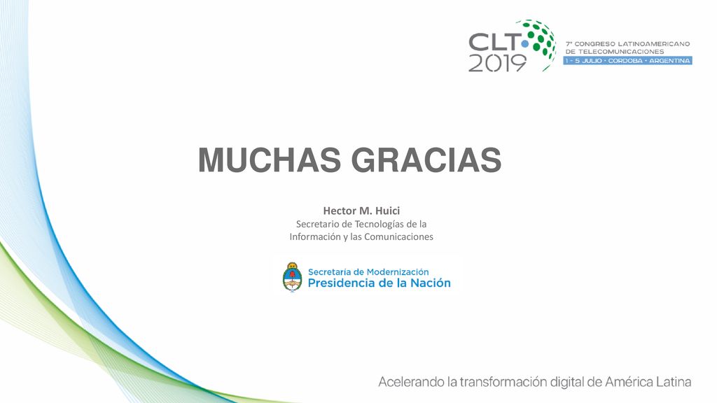 Secretario de Tecnologías de la Información y las Comunicaciones