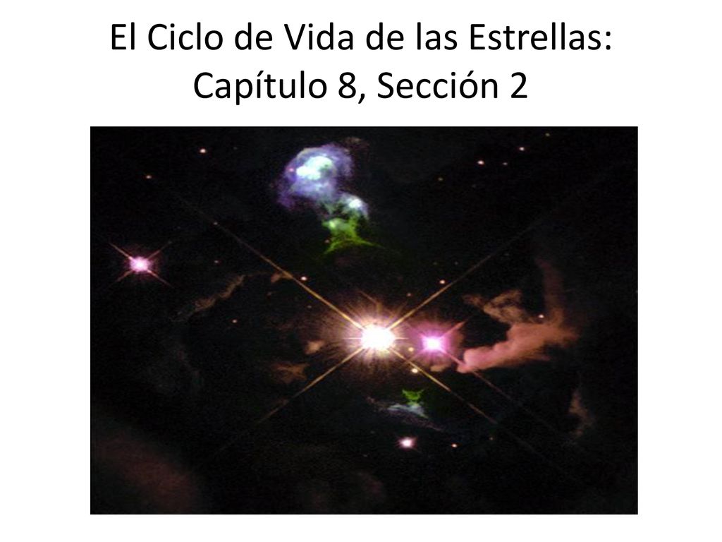 El Ciclo de Vida de las Estrellas: Capítulo 8, Sección 2