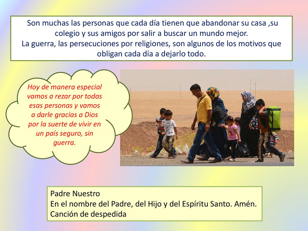 En el nombre del Padre, del Hijo y del Espíritu Santo. Amén.