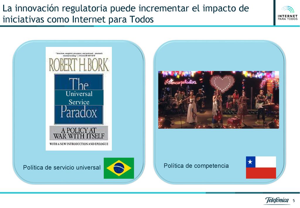 La innovación regulatoria puede incrementar el impacto de iniciativas como Internet para Todos