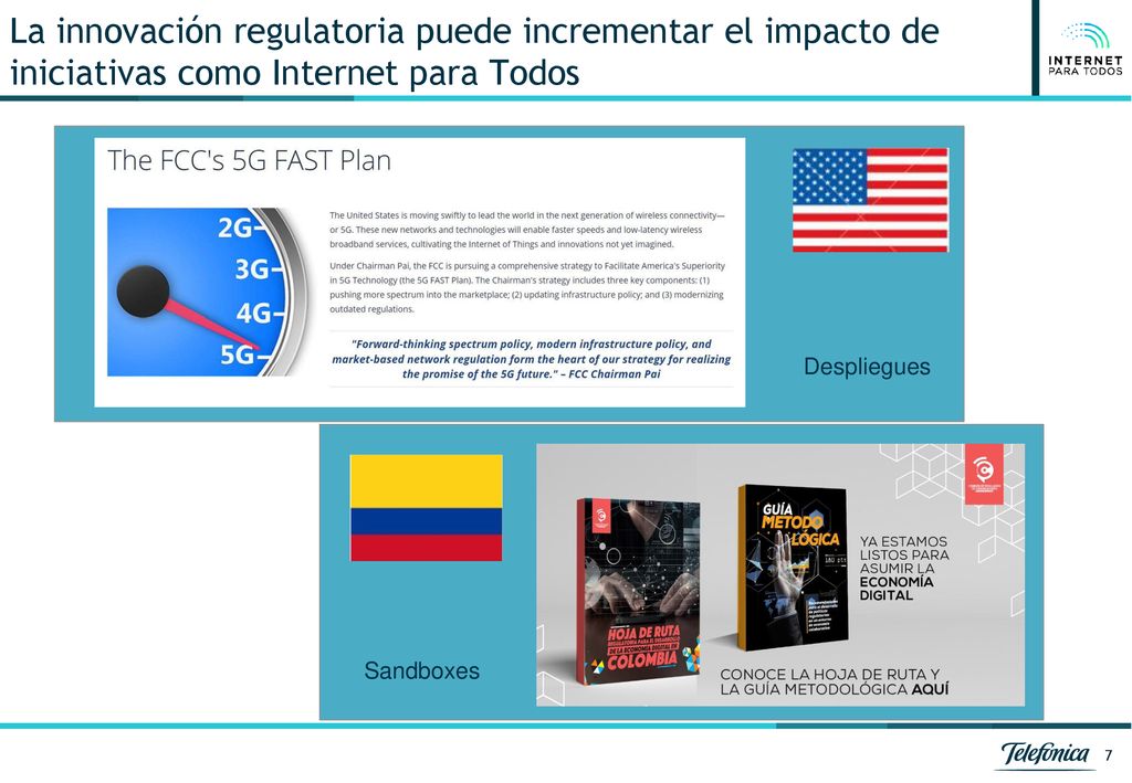 La innovación regulatoria puede incrementar el impacto de iniciativas como Internet para Todos
