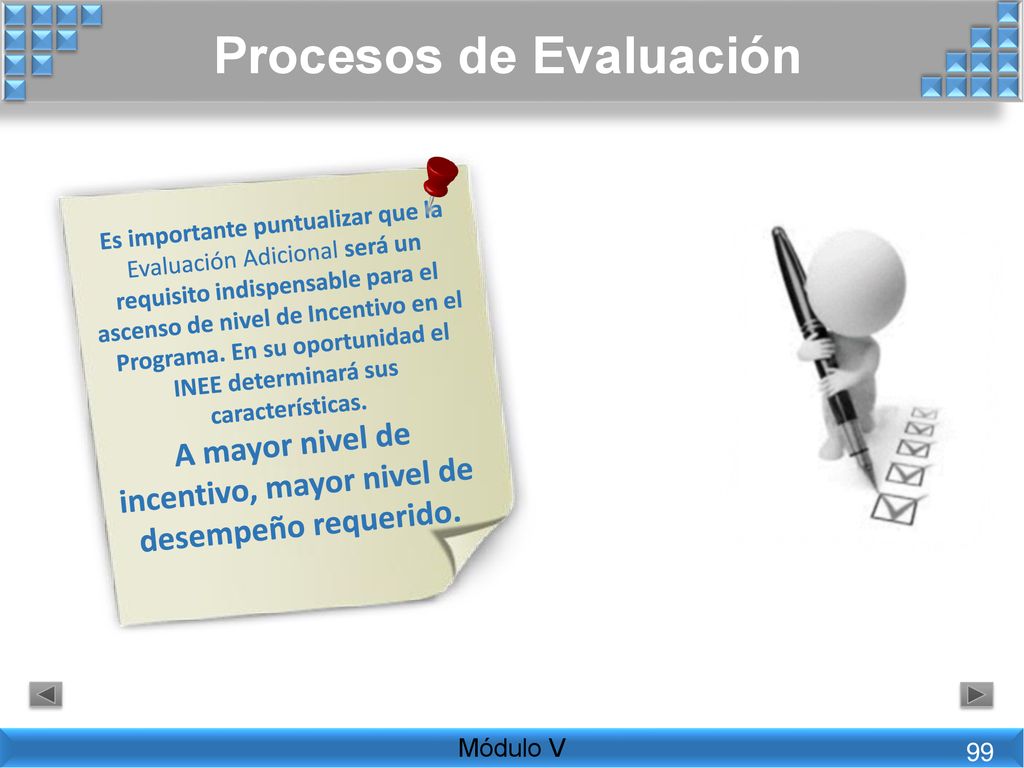 Procesos de Evaluación