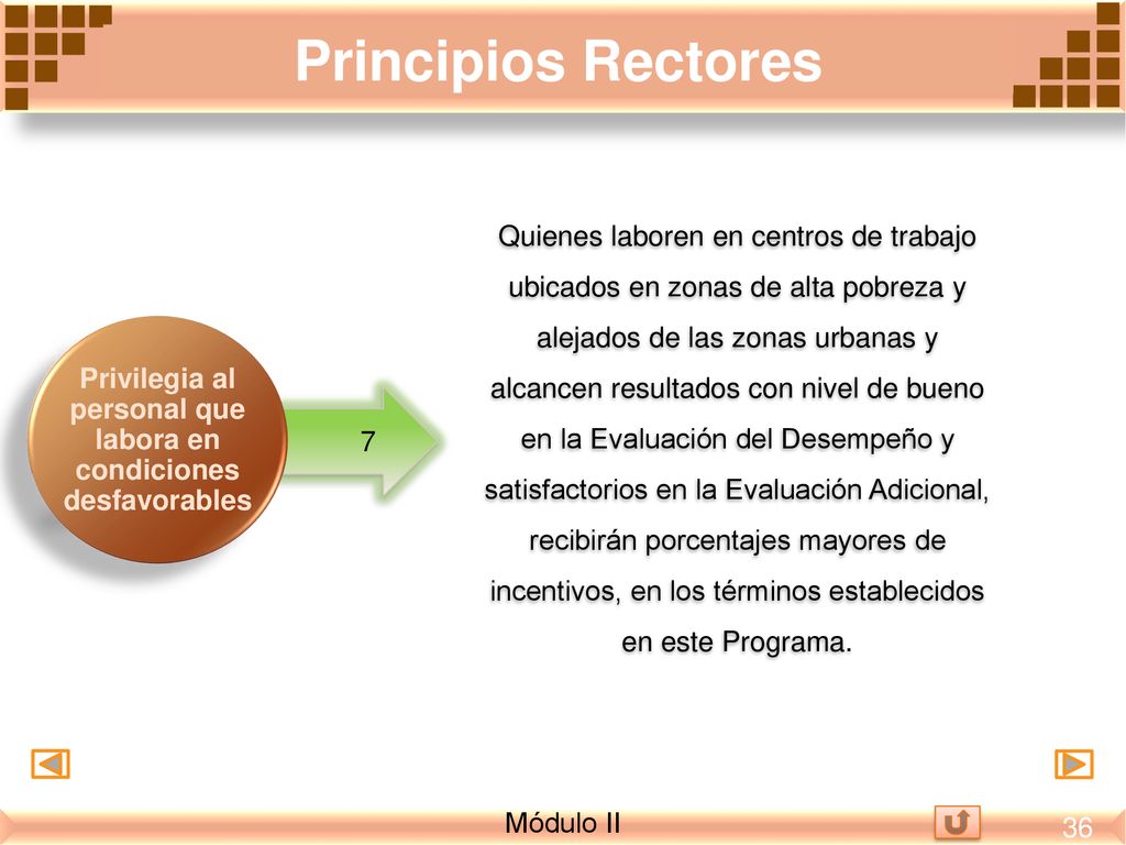 Privilegia al personal que labora en condiciones desfavorables