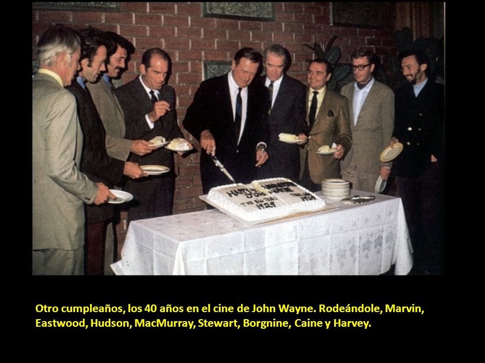 Otro cumpleaños, los 40 años en el cine de John Wayne