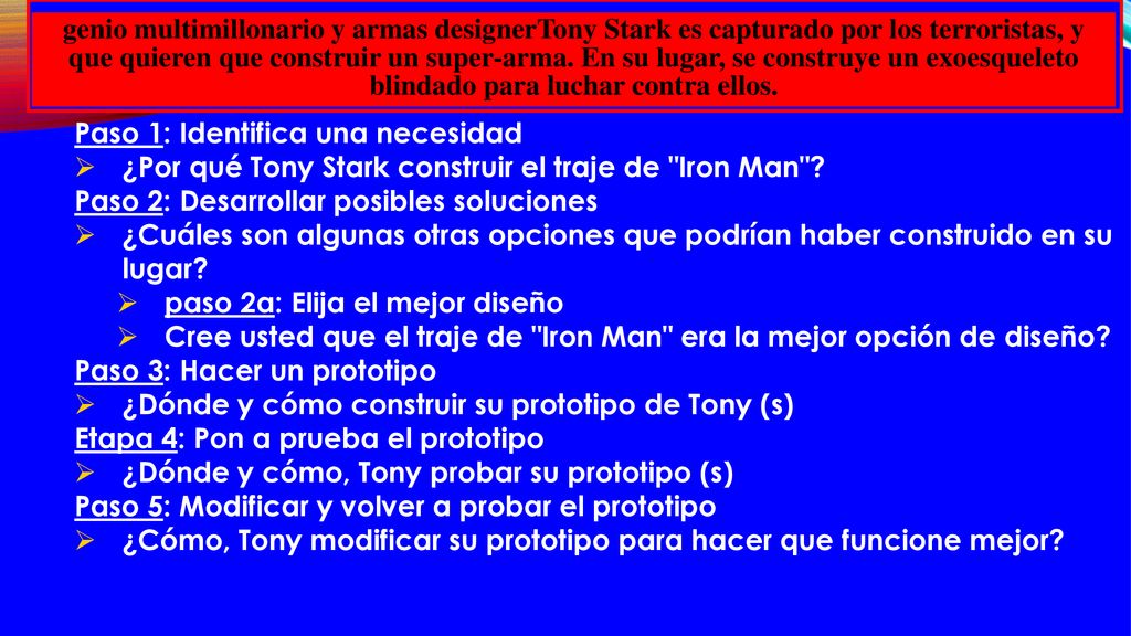 Las películas de Iron Man y el proceso de diseño de ingeniería