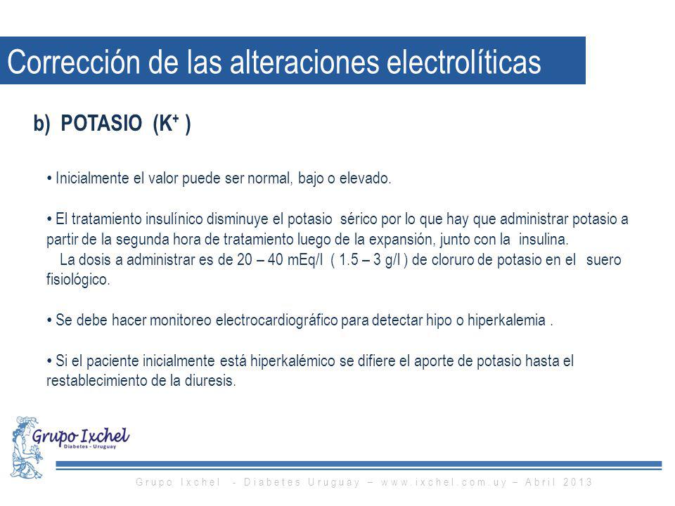 Grupo Ixchel - Diabetes Uruguay –   – Abril 2013