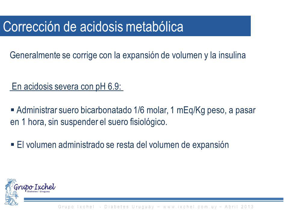 Grupo Ixchel - Diabetes Uruguay –   – Abril 2013