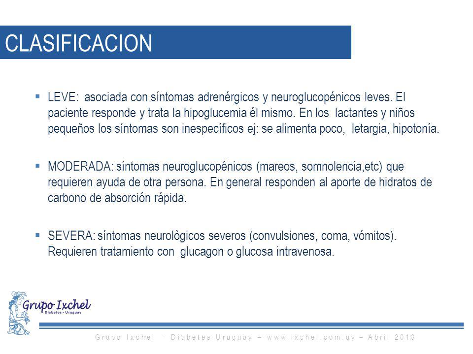 Grupo Ixchel - Diabetes Uruguay –   – Abril 2013