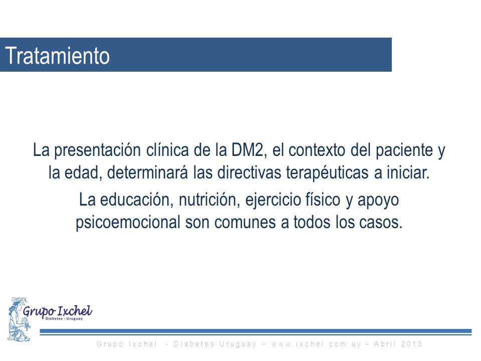 Grupo Ixchel - Diabetes Uruguay –   – Abril 2013