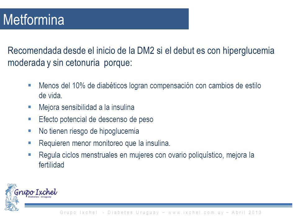 Grupo Ixchel - Diabetes Uruguay –   – Abril 2013