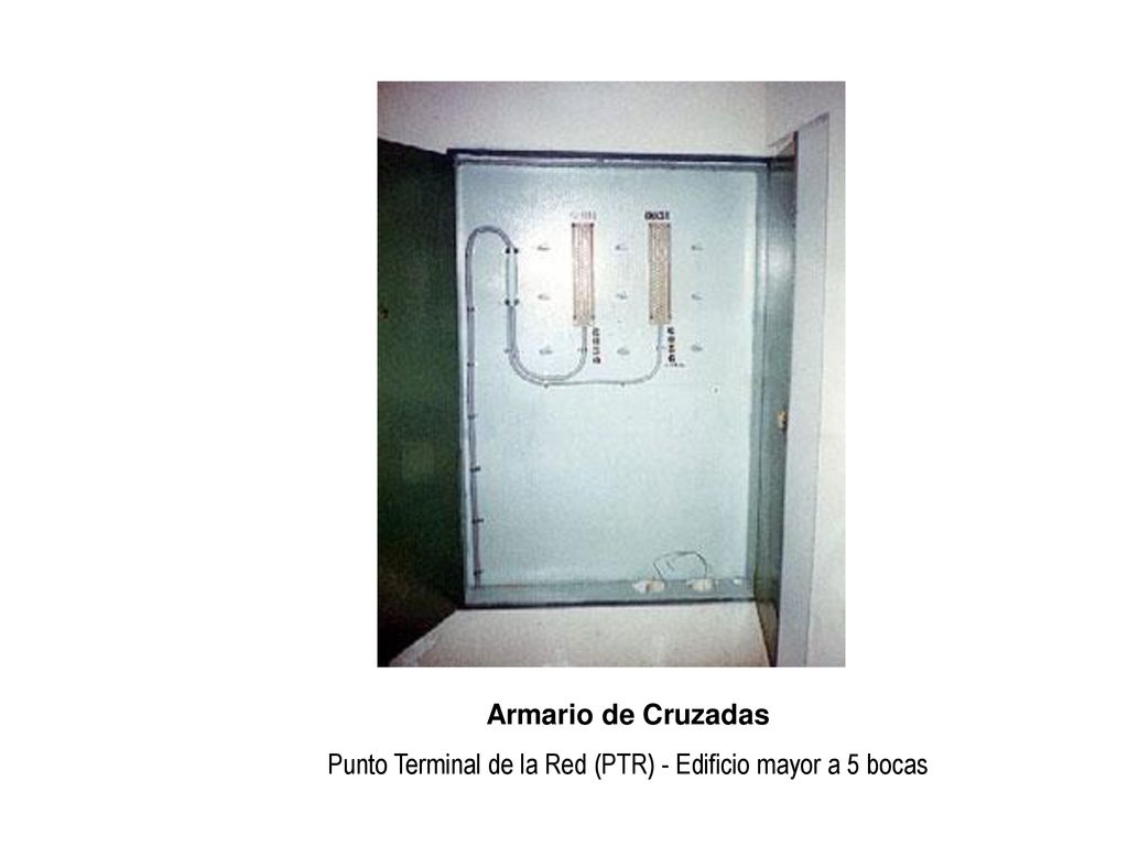 Punto Terminal de la Red (PTR) - Edificio mayor a 5 bocas