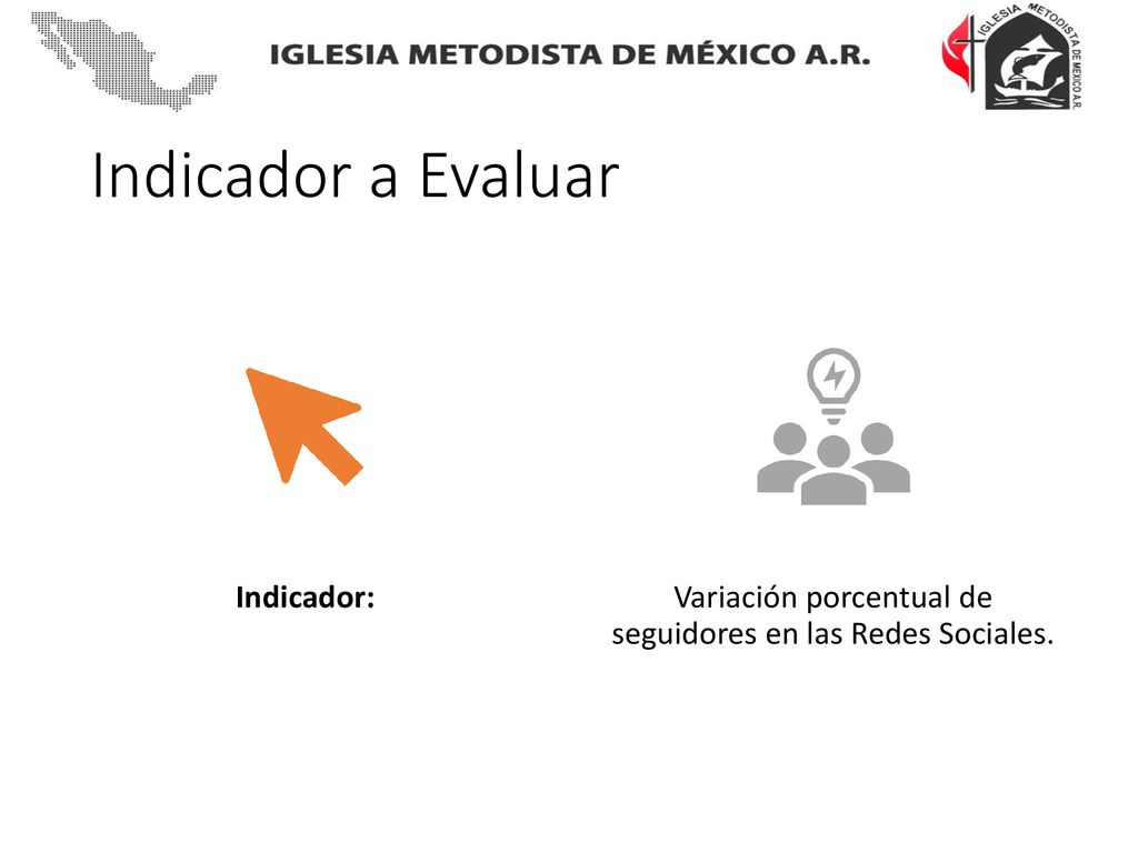 Variación porcentual de seguidores en las Redes Sociales.