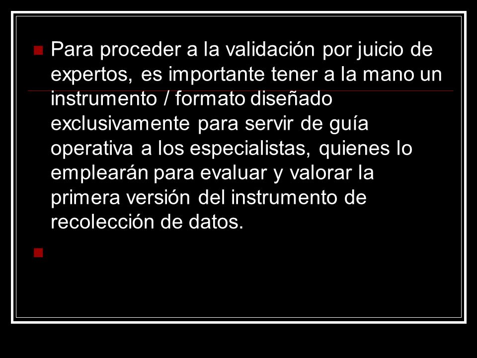 expertos o jueces aquellos sujetos que reúnan las siguientes consideraciones: :