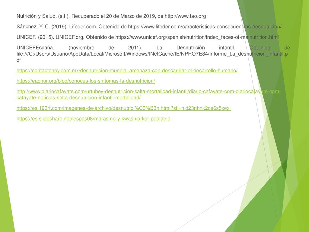 Nutrición y Salud. (s.f.). Recuperado el 20 de Marzo de 2019, de   Sánchez, Y.