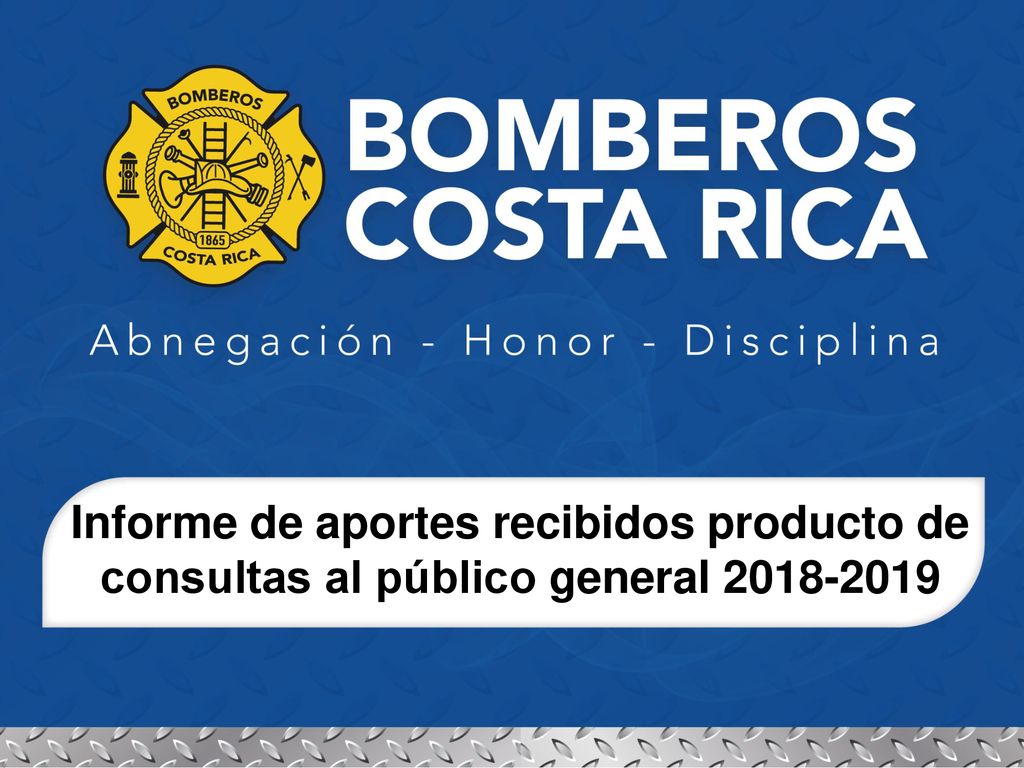 Informe de aportes recibidos producto de consultas al público general