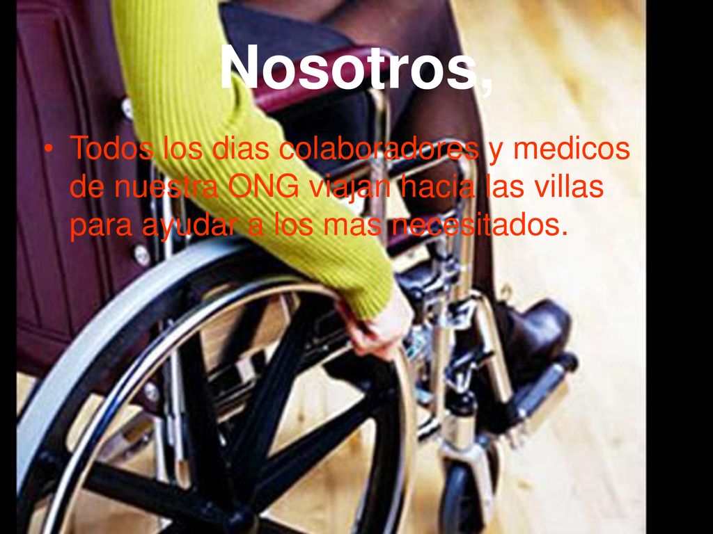 Nosotros, Todos los dias colaboradores y medicos de nuestra ONG viajan hacia las villas para ayudar a los mas necesitados.