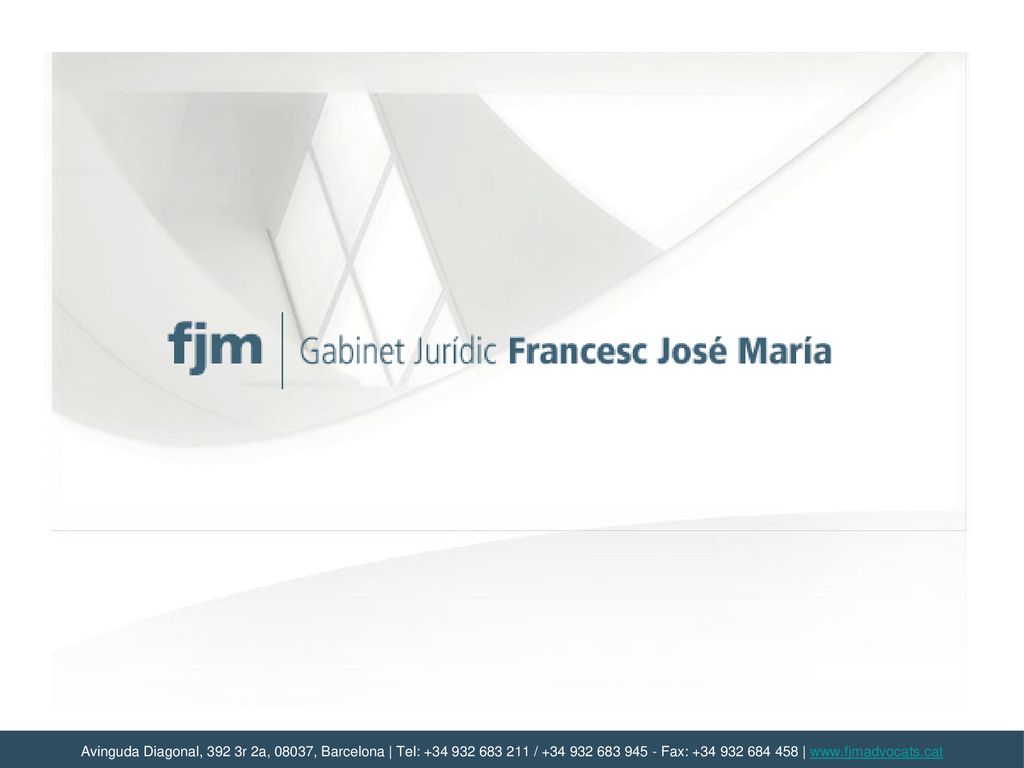 Avinguda Diagonal, 392 3r 2a, 08037, Barcelona | Tel: / Fax: |