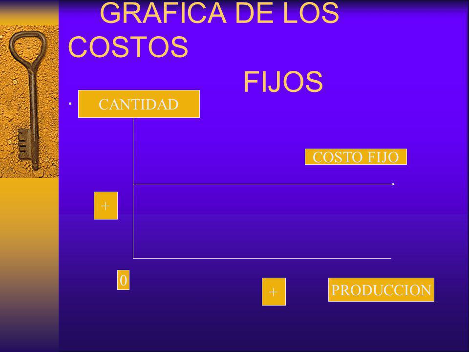 GRAFICA DE LOS COSTOS FIJOS