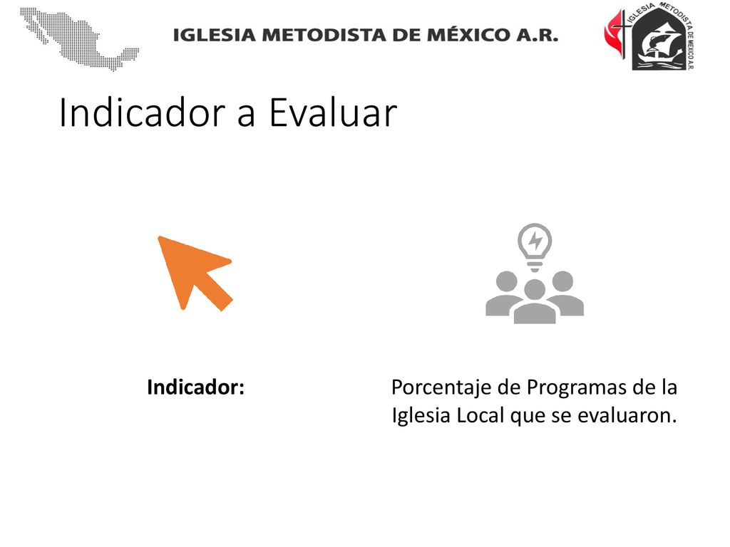 Porcentaje de Programas de la Iglesia Local que se evaluaron.